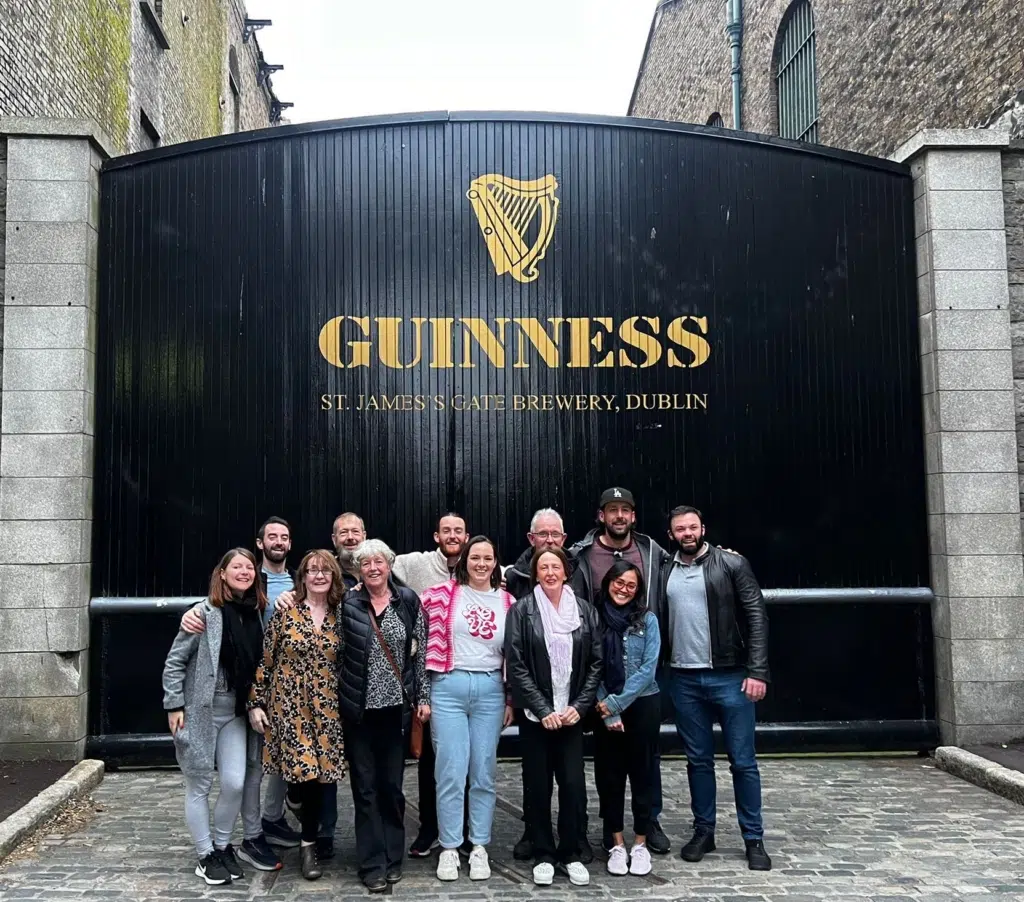 group_possing_at_guinness_brewery